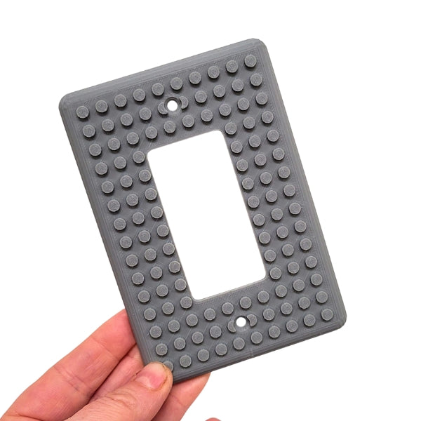 Brick Style Light Switch Plate