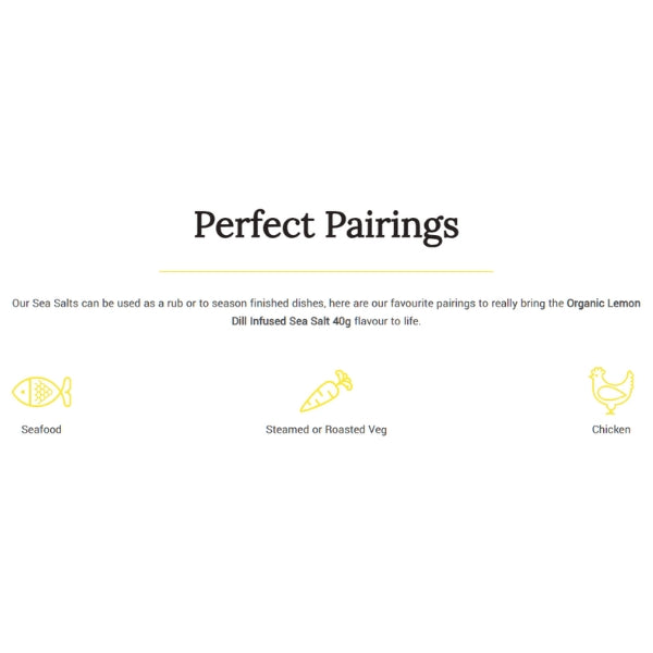 Lemon Dill Infused Sea Salts