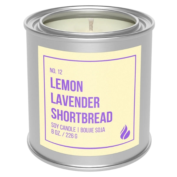 Lemon Lavender Shortbread Soy Candle