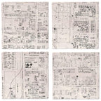 Sous-verres du quartier de la Petite Italie