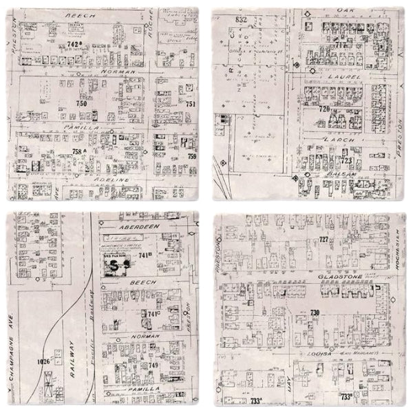 Little Italy Neighbourhood Coasters