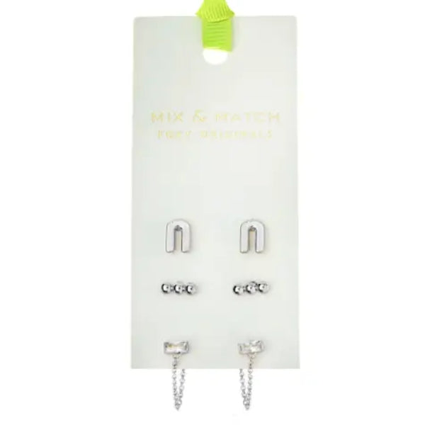 Mix and Match Stud Earring Set - Lola