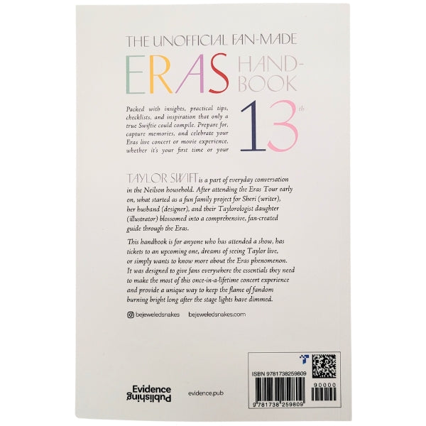 Histoires d'amour et serpents ornés de bijoux - Manuel de la tournée Taylor Swift Eras