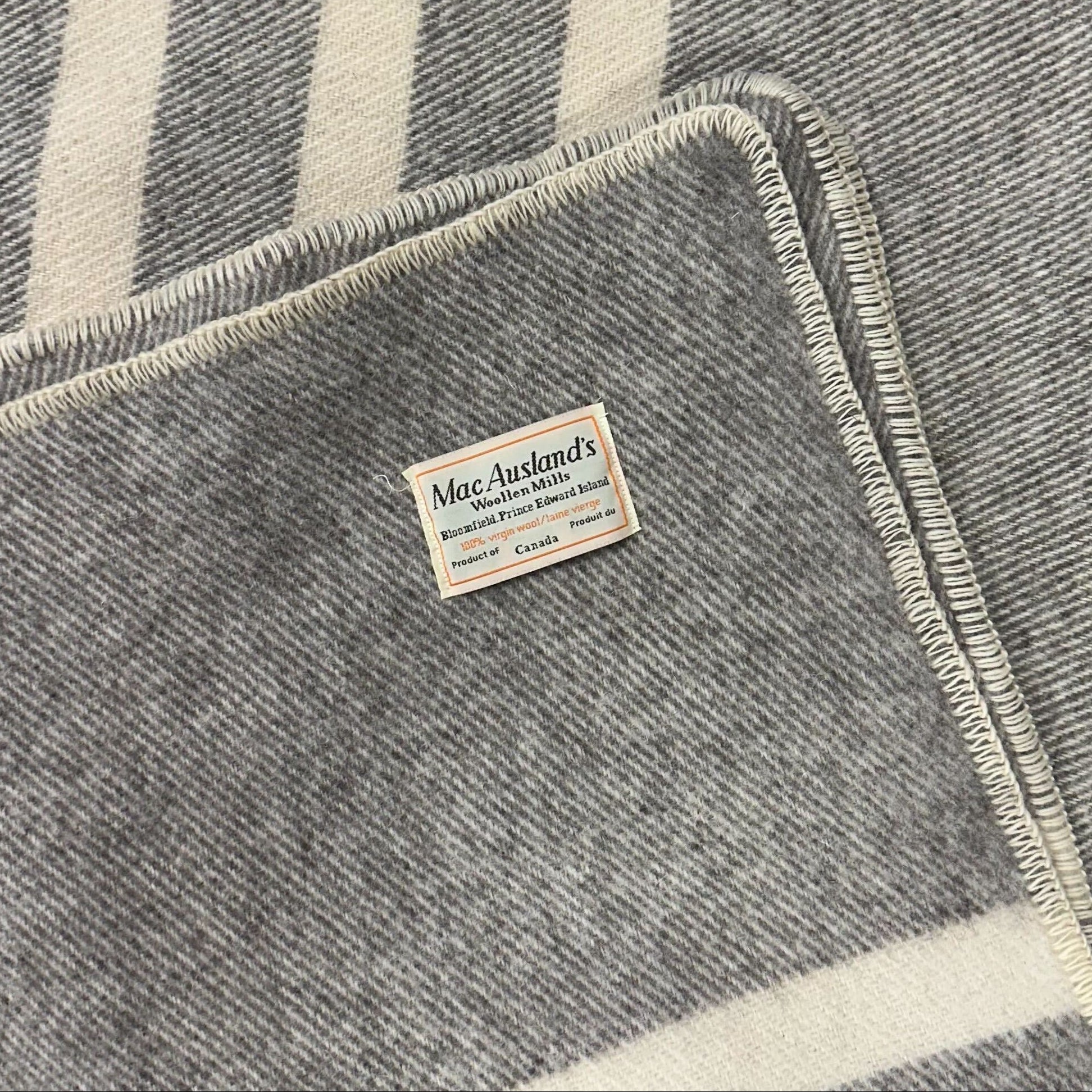 MacAusland Wool Blanket (Dark Grey)