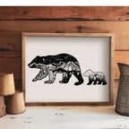Mama Bear Print (5" x 7")