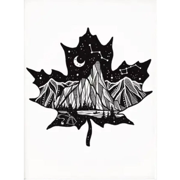 Maple Leaf Print (5" x 7")