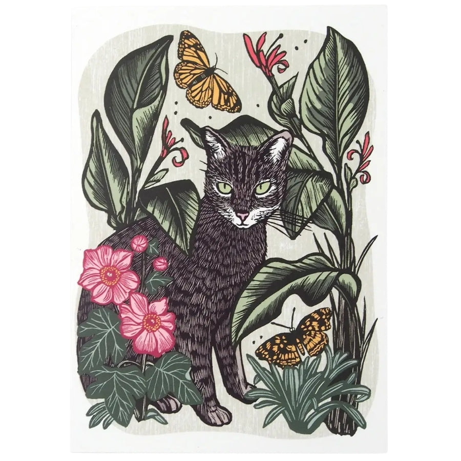 Marcelo The Cat Art Print & Card