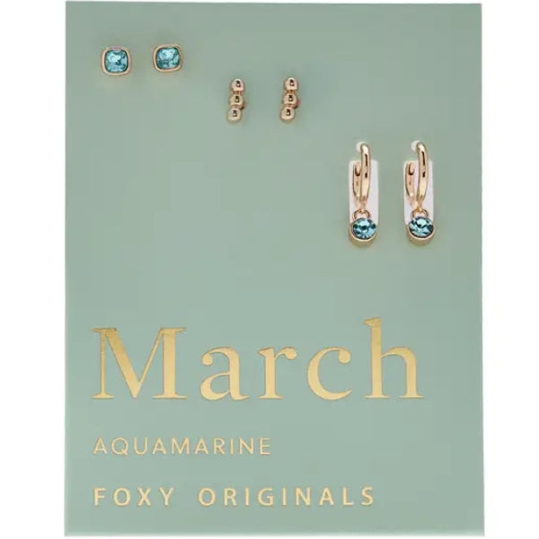 Birthstone Earring Sets