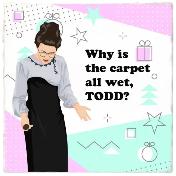 Lampoons Christmas Todd & Margo Coasters Set