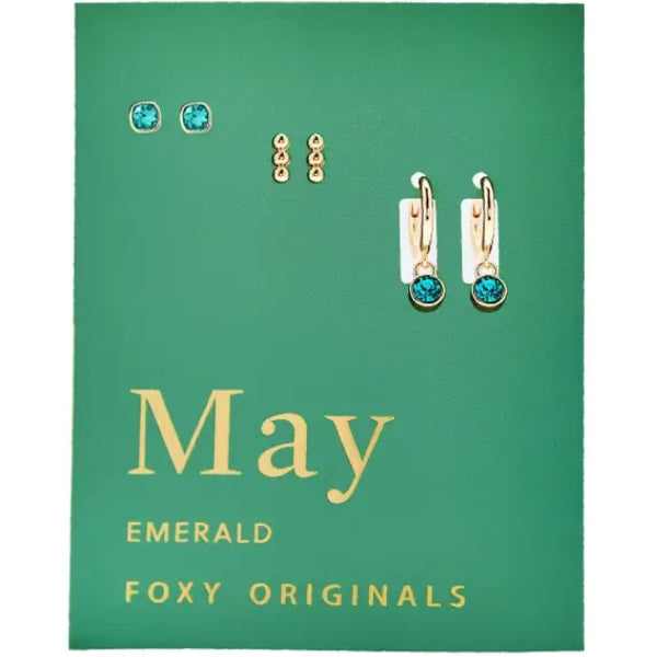 Birthstone Earring Sets