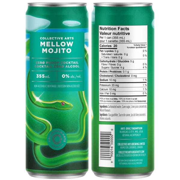 Non-Alcoholic Cocktail - Mellow Mojito