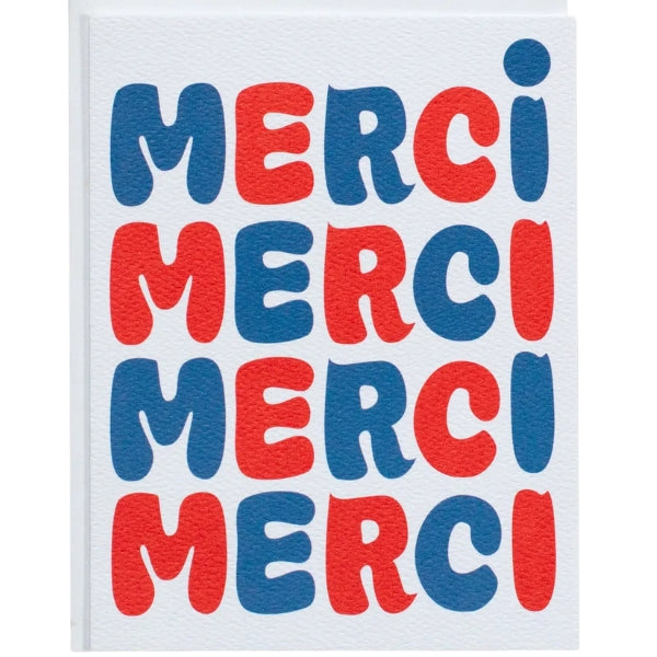 Merci Bubble Card