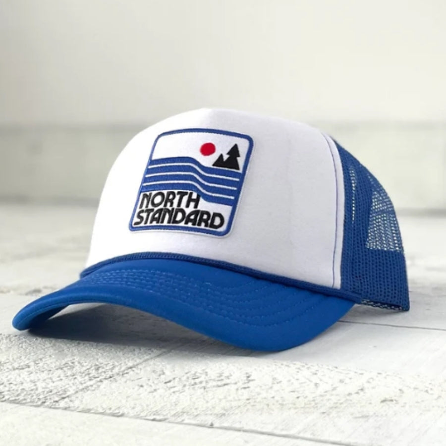 Mesh Foamer Hat - Royal/White w/Parks Patch