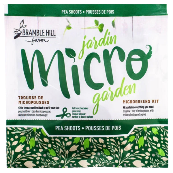 Microgreens Garden Kit - Pea Shoots