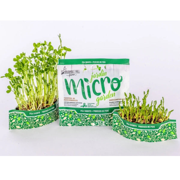 Microgreens Garden Kit - Pea Shoots