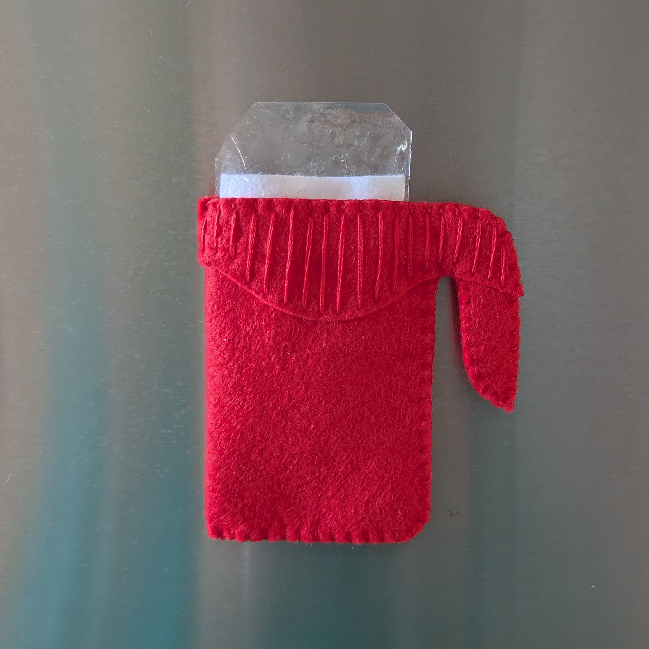 Hand Stitched Milk Bag Pitcher Magnet DIY Kit