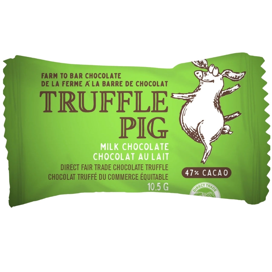 Single Truffle Piglet - Milk Chocolate