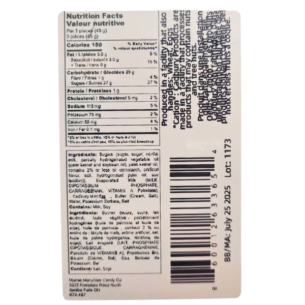 Gourmet Boxed Fudge - Mini Egg