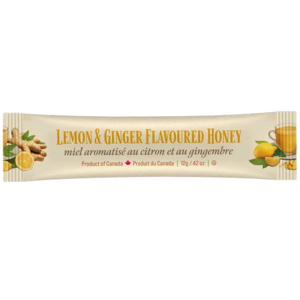Mini Squeeze Pack Honey - Lemon Ginger