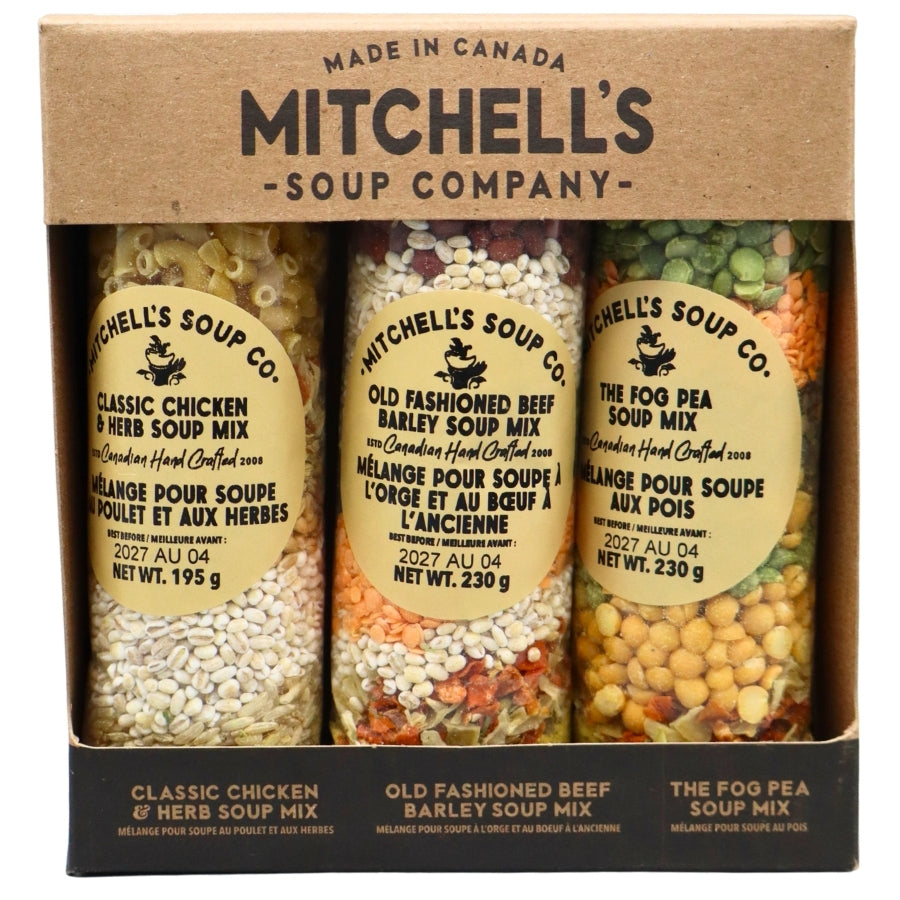 Trio de mélanges à soupe en cadeau