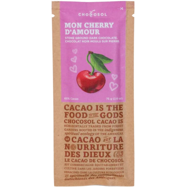 Mon Cherry D'Amour Chocolate Bar