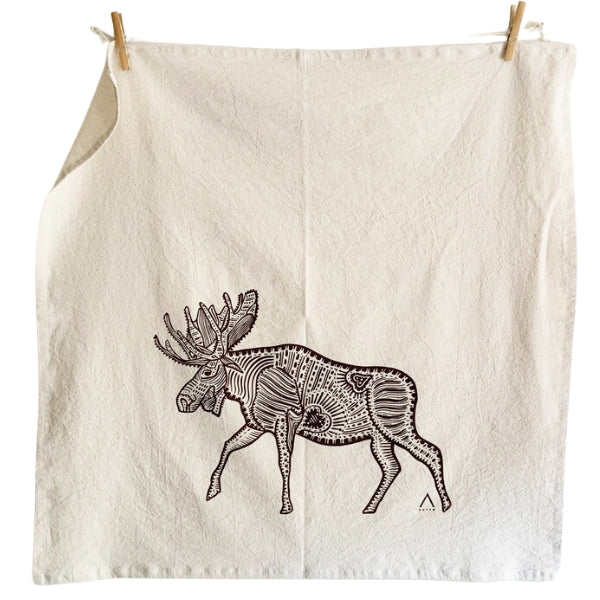 Moose Tea Towel