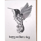 Hummingbird Happy Mothers Day Plantable Seed Card