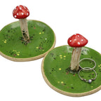 Plat à champignons en forme d'anneau