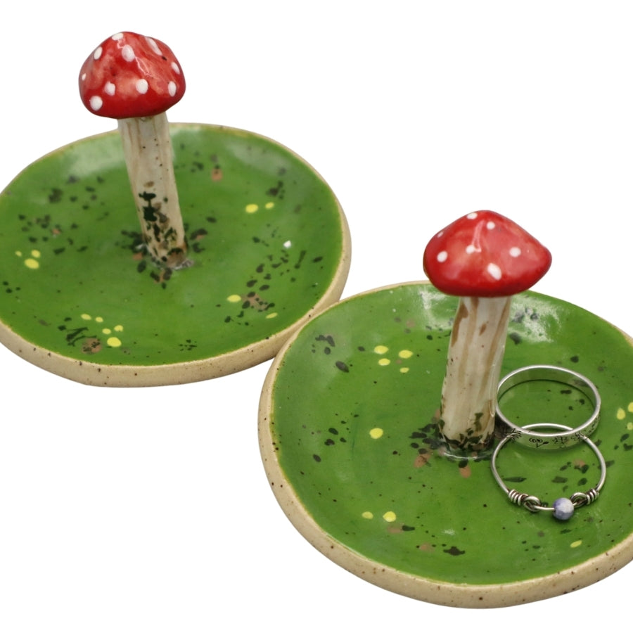 Plat à champignons en forme d'anneau