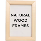 Handmade Frames (Natural Wood)