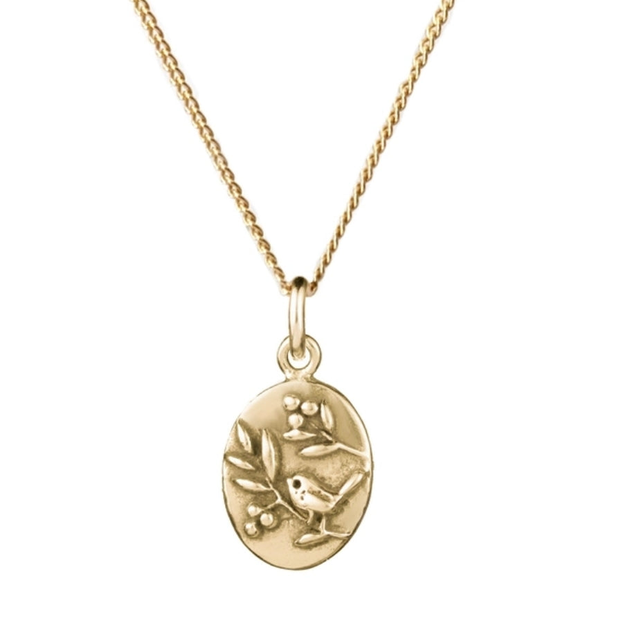 Collier Oiseau et Baies