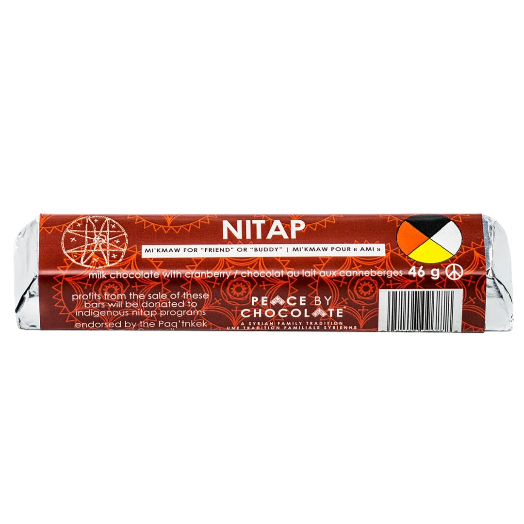 Nitap Chocolate Bar - Milk Chocolate w/ Cranberry