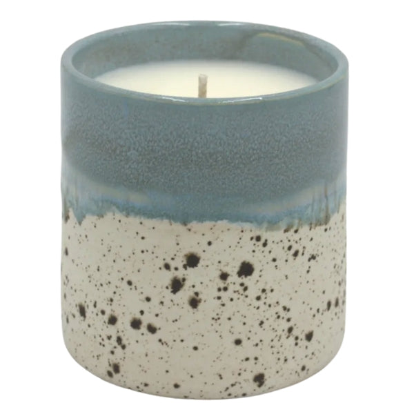 Stoneware Candle - Norse Blue