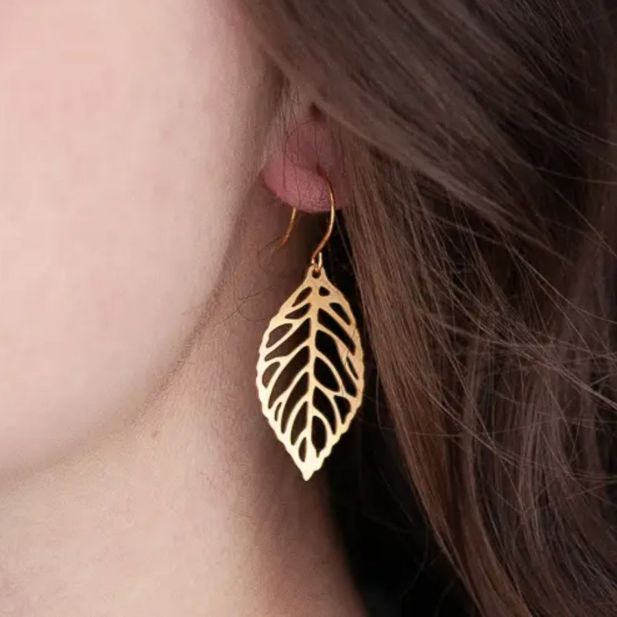 O'Brien Drop Leaf Earrings
