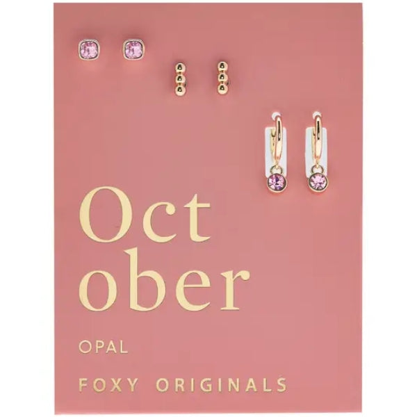 Birthstone Earring Sets