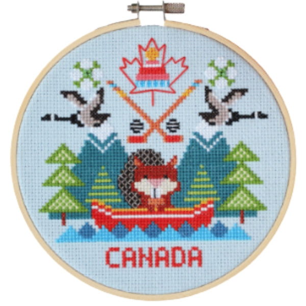 Oh Canada Cross Stitch DIY Kit