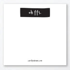 Oh, fichtre ! Bloc de pense-bêtes