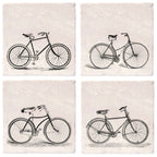 Old-Timey Bicycles Coasters