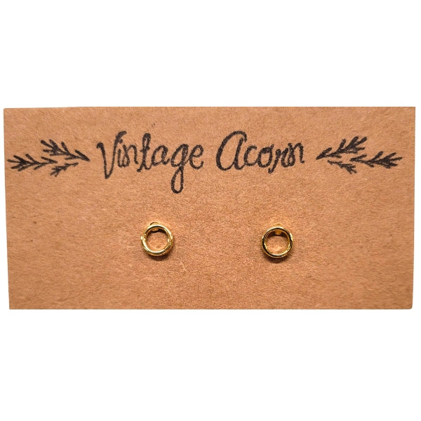 Open Circle Studs