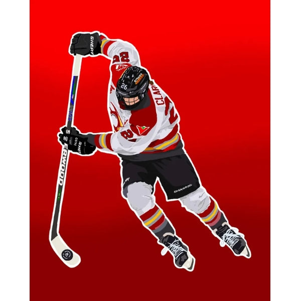 Ottawa Charge PWHL Emily Clark Print (8" x 10")