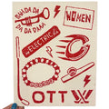 Ottawa Charge PWHL Linocut Print (8" x 10")