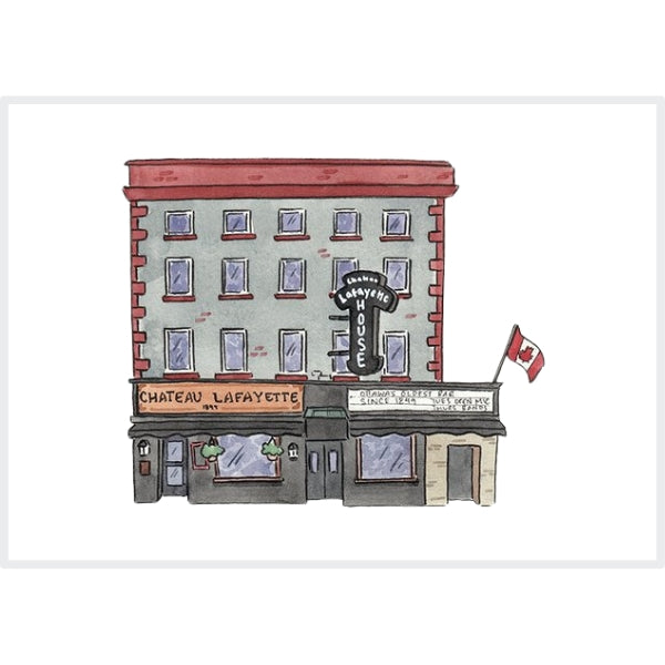 Ottawa Print - Chateau Lafayette (5" x 7")