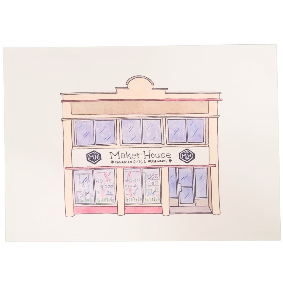 Ottawa Print - Maker House (5" x 7")