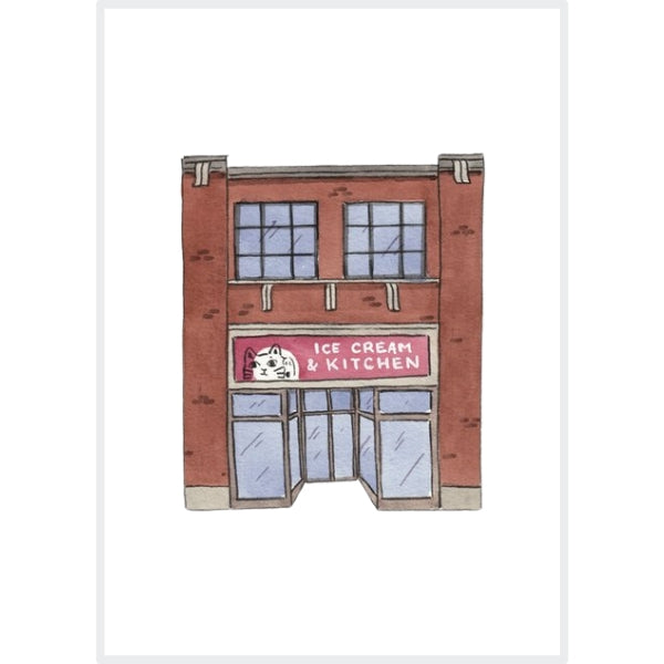 Ottawa Print - Moo Shu Ice Cream (5" x 7")