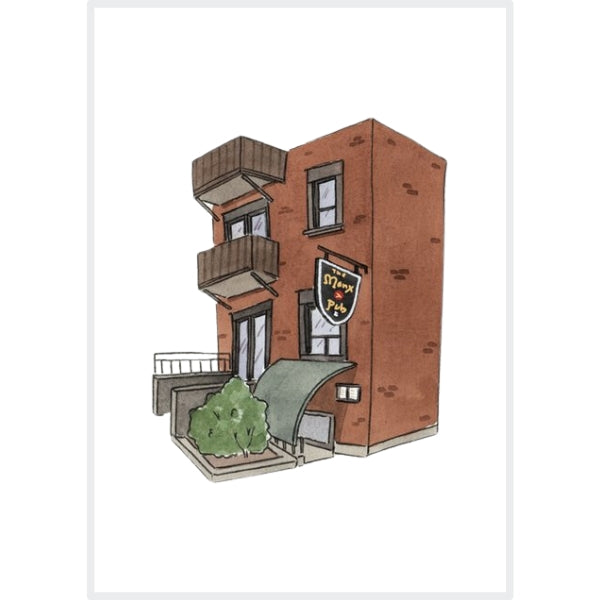 Ottawa Print - The Manx (5" x 7")