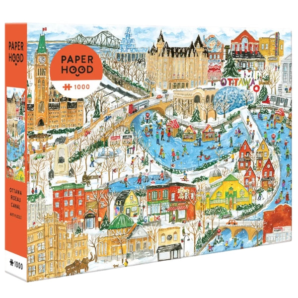 Ottawa Rideau Canal 1000 Piece Puzzle