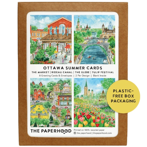 Ottawa Summer Card Collection - Boxed Set of 8