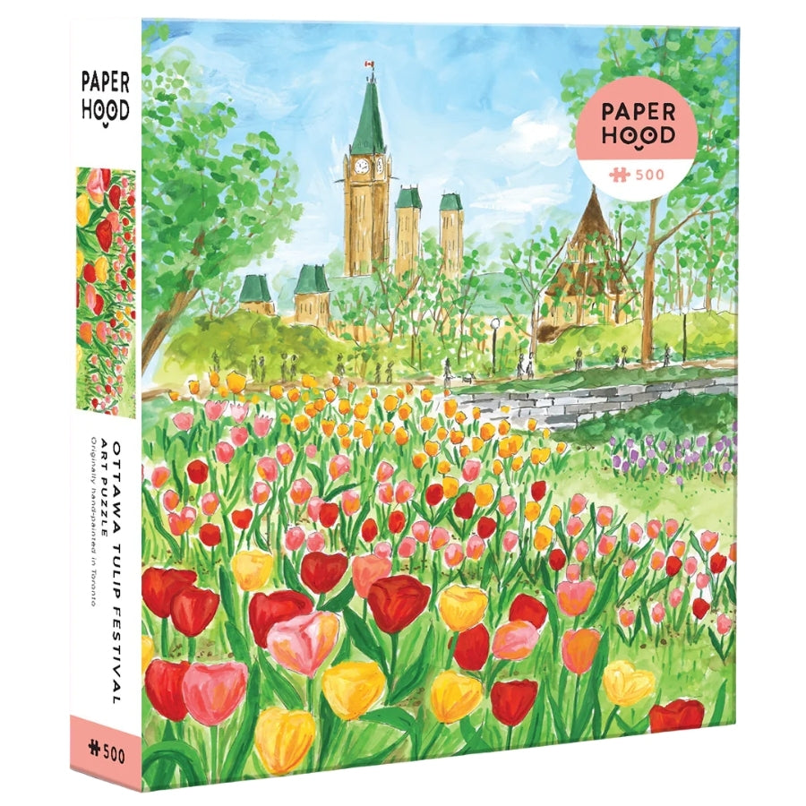Casse-tête de 500 pièces : Festival des tulipes d'Ottawa