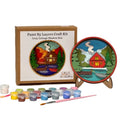 Paint By Layer Shadow Box DIY Kit - Cozy Cottage