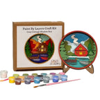 Paint By Layer Shadow Box DIY Kit - Cozy Cottage